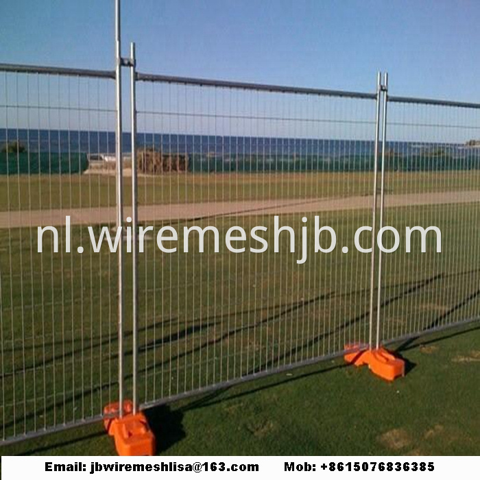 Powder Coated And Galvanized Temporary Fence